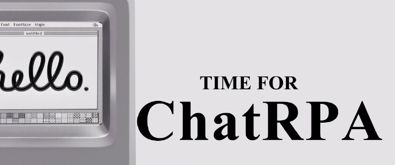 Featured image of post ChatRPA